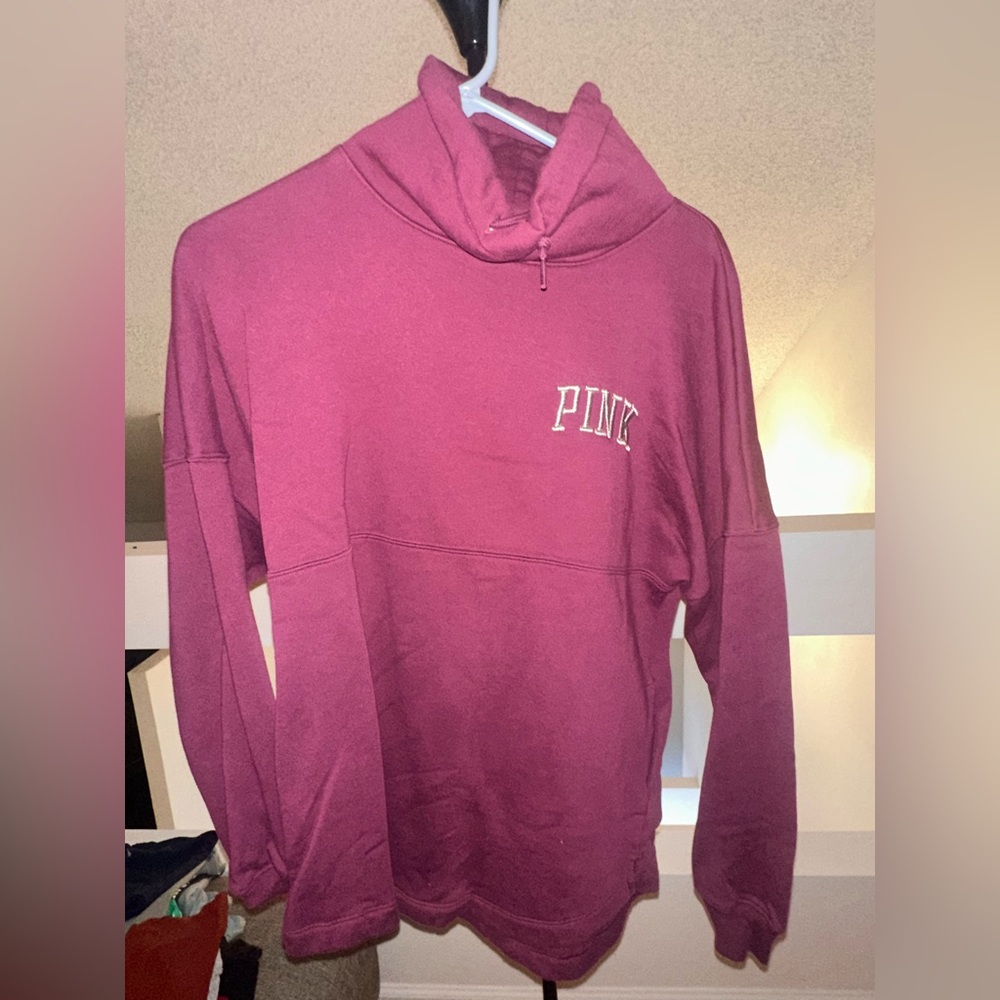 PINK pullover, size medium